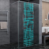 DTO Душевая перегородка LC 110 Chrome